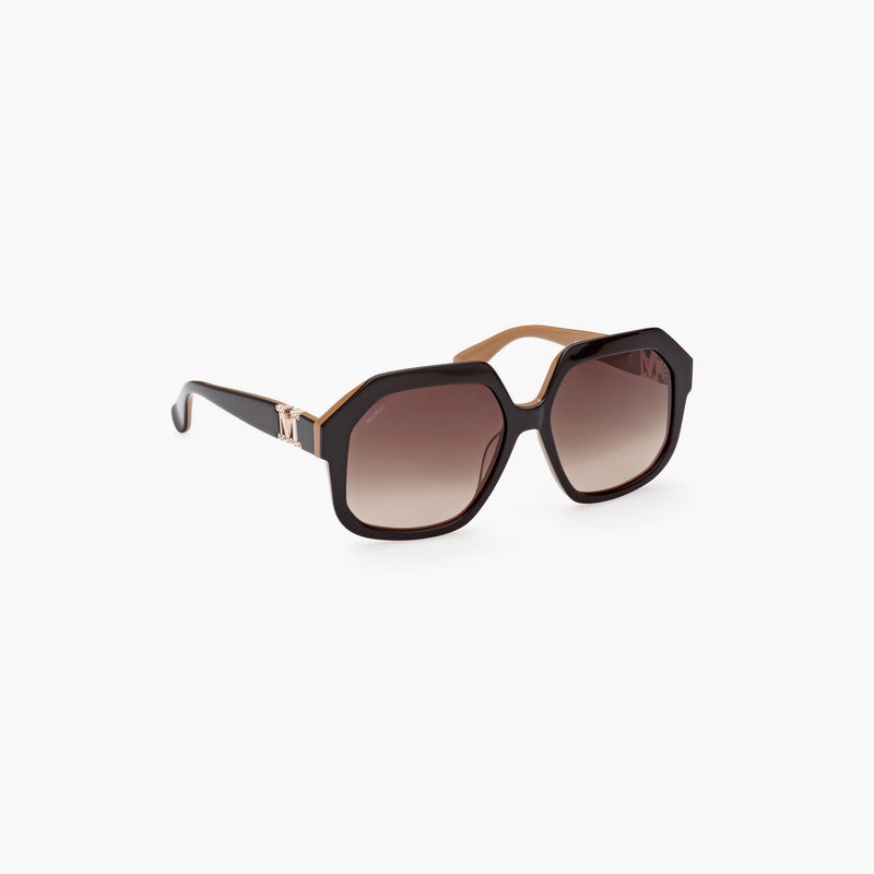 MaxMara Women Brown Lens Square Sunglasses - Image 2